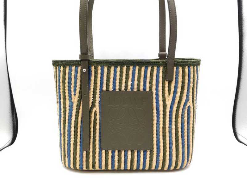 ロエベ買取　スクエアバスケットバッグ